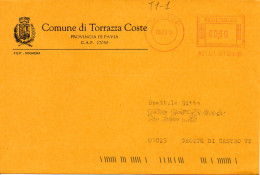 Stemma Comune Di Torrazza Coste (Provincia Di Pavia) Su Busta Tipo 1 Anno 2010 - Enveloppes