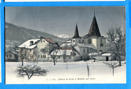 VIX040, Château De Preux à Anchette Sur Sierre , Non Circulée - Sierre