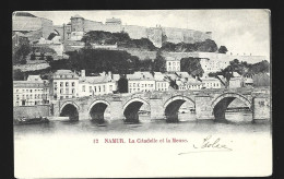 Namur La Citadelle Et La Meuse Htje - Namur