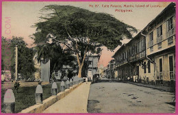 Ag3566 -  Philippines - VINTAGE POSTCARD  - Manila, Island Of Luzon - Filippine