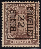 Typo 58B (BRUXELLES 22 BRUSSEL) - O/used - Typografisch 1922-26 (Albert I)