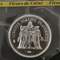 50 FRANCS HERCULE 1980 FDC SCELLEE ISSUE DU COFFRET / FRANCE SILVER - 50 Francs