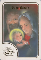 Virgen María Virgen Niño JESÚS Religión Vintage Tarjeta Postal CPSM #PBQ169.A - Vierge Marie & Madones