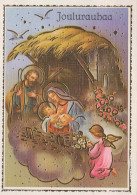 ANGELO Natale Gesù Bambino Vintage Cartolina CPSM #PBP284.A - Engelen
