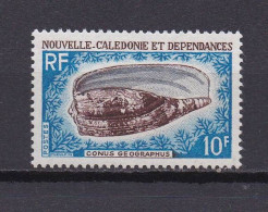 NOUVELLE-CALEDONIE 1968 TIMBRE N°354 NEUF AVEC CHARNIERE COQUILLAGE - Neufs