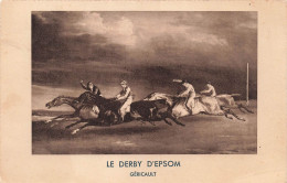 ARTS - Tableau - Le Derby D'Epsom - Géricault - Course - Chasse - Chevaux - Carte Postale Ancienne - Malerei & Gemälde