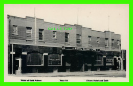 ROUYN, QUÉBEC - HOTEL ET CAFÉ ALBERT -  CARTE PHOTO - - Andere & Zonder Classificatie