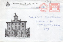 Stemma Comune Di Vetralla (Provincia Di Viterbo) Su Busta Tipo 1 Anno 2010 - Sobres