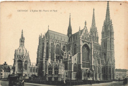 CPA Ostende-L'église SS.Pierre Et Paul     L2902 - Oostende