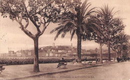 CANNES PROMENADES DE LA CROISETTE 1911 - Cannes