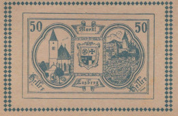 50 HELLER 1920 Stadt LASBERG Oberösterreich Österreich Notgeld Banknote #PD770 - [11] Emissioni Locali