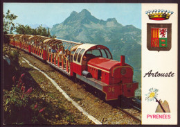 LE PETIT TRAIN EN ROUTE POUR LE LAC D ARTOUSTE - Sonstige & Ohne Zuordnung