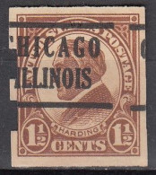 USA LOCAL Precancel/Vorausentwertung/Preo From ILLINOIS - Chicago - Type 224 - A Shermack Coil - Vorausentwertungen