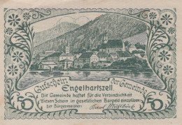 50 HELLER 1920 Stadt ENGELHARTSZELL Oberösterreich Österreich Notgeld Papiergeld Banknote #PG550 - [11] Lokale Uitgaven