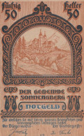 50 HELLER 1920 Stadt SONNTAGBERG Niedrigeren Österreich Notgeld #PE626 - [11] Lokale Uitgaven