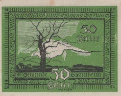 50 HELLER 1920 Stadt SIEZENHEIM Salzburg Österreich Notgeld Banknote #PE909 - [11] Lokale Uitgaven