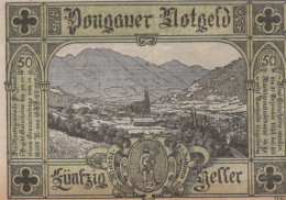 50 HELLER 1920 Stadt SANKT JOHANN IM PONGAU Salzburg Österreich Notgeld #PE405 - [11] Emissioni Locali