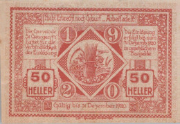 50 HELLER 1920 Stadt SANKT GEORGEN AM YBBSFELDE Niedrigeren Österreich #PE660 - [11] Local Banknote Issues