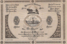 50 HELLER 1920 Stadt SANKT AEGIDI Oberösterreich Österreich Notgeld #PI404 - Lokale Ausgaben
