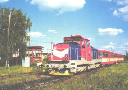 Train, Railway, Reconstructed Locomotive 714 027-0 - Trains