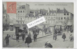 56 LORIENT RUE FONTAINES TRAMWAY  1906  ANIMATION    BEAU PLAN - Lorient
