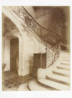 Hotel De La Brinvilliers Staircase Paris Victorian Eugene Atget French Photo Postcard - Fotografía