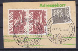 Denmark 1977 Mi. 637, 100 Øre Strassenverkehr Sonderstempel 'En Idyl Ved Hovedvejen' SORØ 1977 Clip (Cz. Slania) - Oblitérés