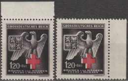 02/ Pof. 112, Border Stamps - Ongebruikt