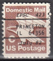 USA LOCAL Precancel/Vorausentwertung/Preo From ILLINOIS - Princeton - Type L-1 TS - Precancels