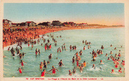 FRANCE - Cap Breton - La Plage à L'heure Du Bain Et La Côte Landaise - LL - Animé - Carte Postale Ancienne - Capbreton