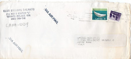 Philatelic Envelope With Stamps Sent From CANADA To ITALY - Storia Postale