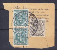 Denmark 1934 Mi. 210-11, 50 & 60 Øre King Christian X. Sonderstempel 'Hver Plet En Perle' HORSENS 1941 Clip - Gebruikt