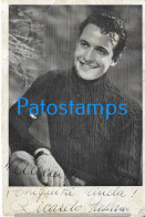 228292 ARTIST RICARDO PASSANO ARGENTINA ACTOR CINEMA MOVIE & THEATER AUTOGRAPH 11 X 16 CM PHOTO NO POSTAL POSTCARD - Andere & Zonder Classificatie