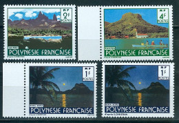 Polynésie N°Y&T 252 271 291 321 Paysages De Polynésie Neufs Sans Charnière Très Frais - Ungebraucht