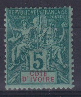 Côte D'Ivoire                               4 * - Unused Stamps