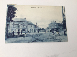 Carte Postale Ancienne Beauraing Place De Berry - Beauraing