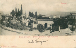 ITALIE  FIRENZE  Piazza Donatello Cimitero Suizzero - Firenze (Florence)