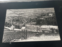 B1/212- Société Des Carrières De Granit Du Massif Central - MAUPUY - Le Transbordeur Aérien - Autres & Non Classés