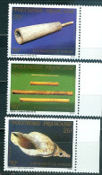 Polynésie N°Y&T 282 à 284 + 288 à 291 Instruments Musique Armes Objets Usuels Neufs Sans Charnière Très Frais 2 Scans - Unused Stamps