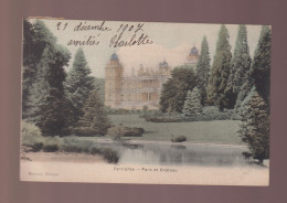 CPA - 77 - Ferrières - Parc Et Château - Colorisée - Circulée En 1907 - Andere & Zonder Classificatie