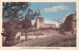 P-24-Mi-Is-733 : AINAY-LE-CHATEAU. EGLISE - Other & Unclassified