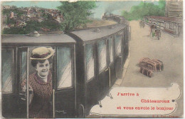 36 J 'arrive à CHATEAUROUX Et Vous Envoie Le Bonjour - Chateauroux