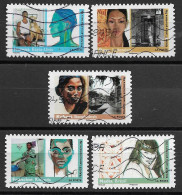 France 2009 Oblitéré Autoadhésif   N° 274 - 275 - 277 - 281 - 285    "  Femmes Du Monde  " - Used Stamps