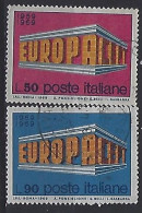 Italy 1969  Europa (o) Mi.1295-1296 - 1961-70: Usati