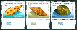 Polynésie N°Y&T 312 à 314 Et 343 à 345 Faune Marine  Neufs Sans Charnière Très Frais 2 Scans - Unused Stamps