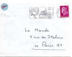 ECRIVAIN / Edmond ROSTAND = 64 CAMBO Les BAINS 1968 = FLAMME SECAP Illustrée D'un COQ ' CENTENAIRE CHANTECLER ARNAGA ' - Mechanical Postmarks (Advertisement)