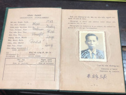 SOUTH VIET NAM -OLD-ID PASSPORT-name-LY CAM CAU-1969-1pcs Book - Collections