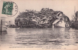 LA CATASTROPHE DU CUIRASSE LE LIBERTE 25 09 1911 (1912) - Guerra