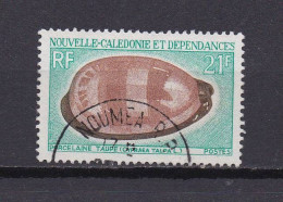 NOUVELLE-CALEDONIE 1970 TIMBRE N°371 OBLITERE COQUILLAGE - Oblitérés