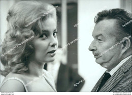 Fo2397 Foto Originale L'attore Actor Xavier Cugat Con L'attrice Abbe Lane - Altri & Non Classificati